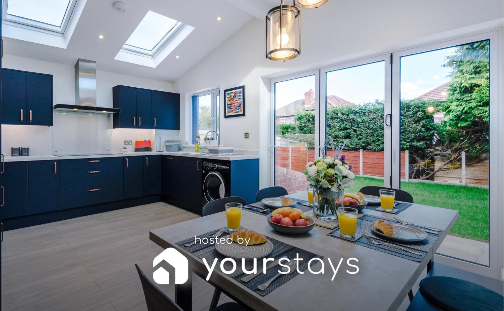 Sandileigh House By Yourstays - Luxurious 3 Bedroom House In Altrincham Exteriér fotografie